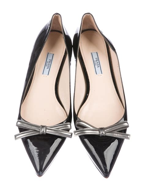 pointy toe flat prada price|Women's Prada Flats .